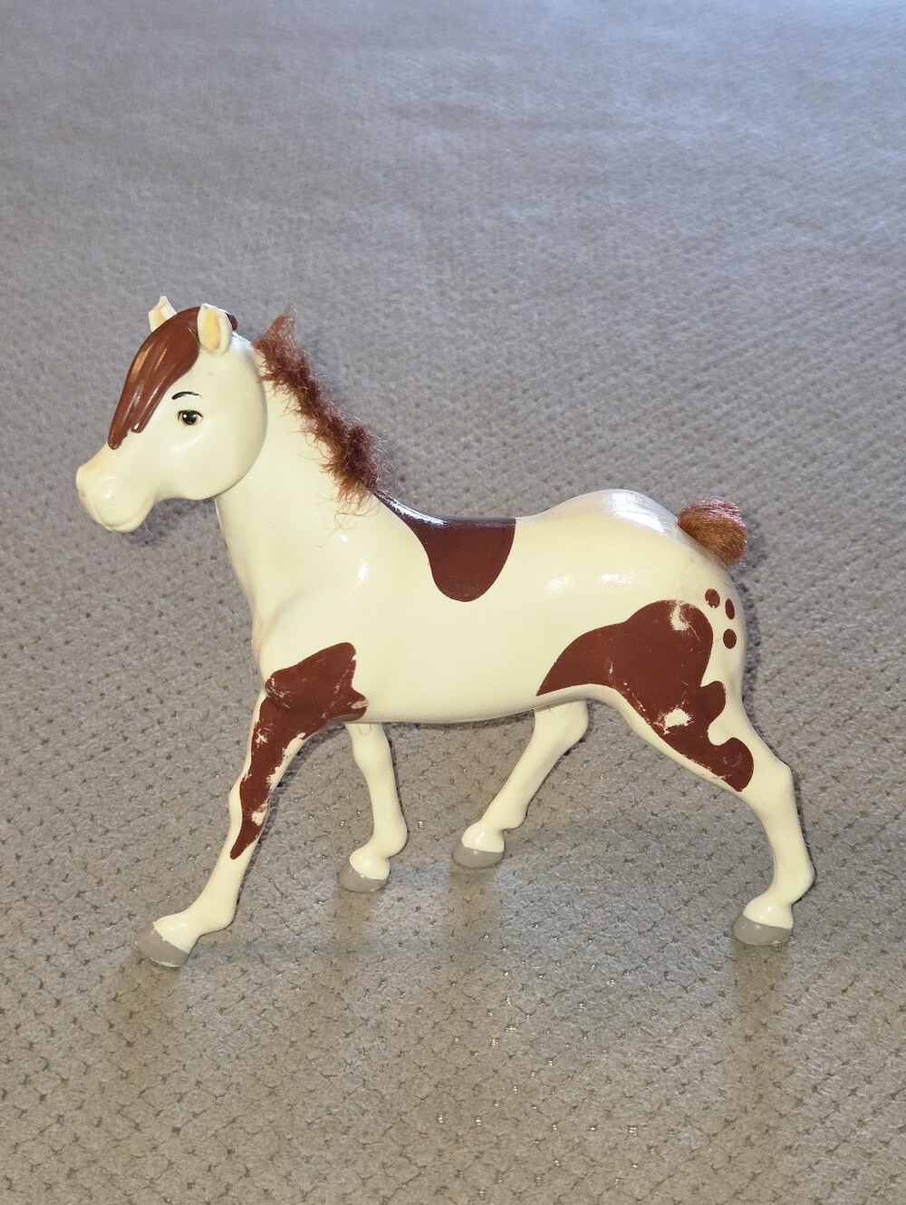 Just Play DreamWorks Spirit Riding Free Horse Figure white brown 0939ELT01